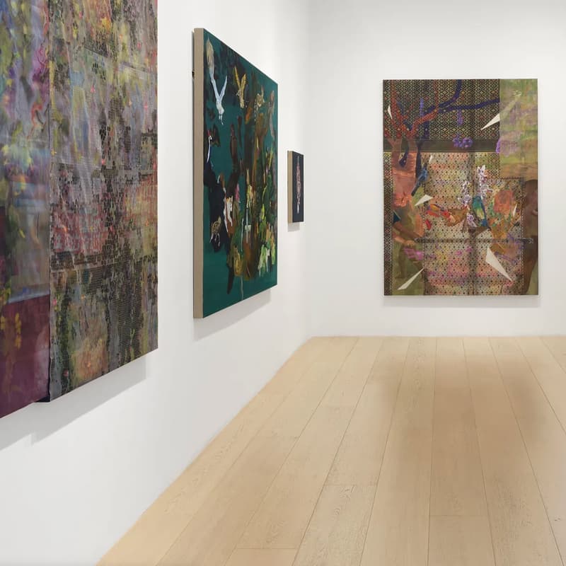 An installation view inside Gallery Wendi Norris